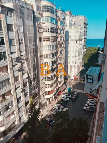 B&A Vende 3 Quartos com Suíte, Vaga e Vista Lateral Mar em Copacabana!