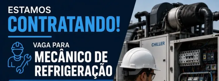 Vaga para mecânico em refrigeração