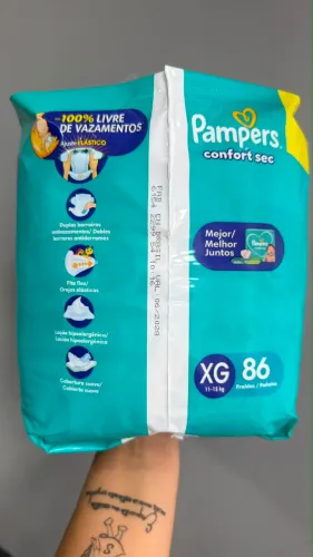 Fralda Pampers