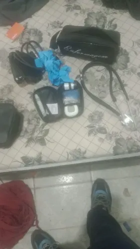 Material de bolsa para que trabalhar na área da saúde 