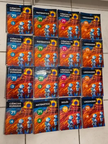 livros coleção kleper 7 ano