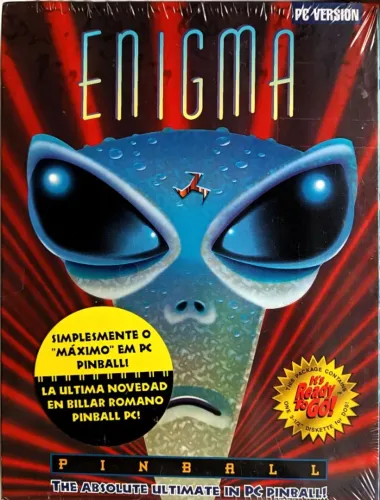 disquete de jogos enigma pinball o maximo importado lacrado 81cx