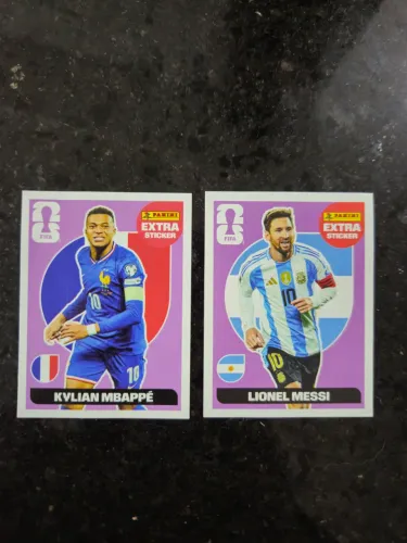 Extra Sticker Messi / Mbappe