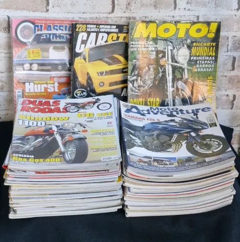 Lote de Revistas 2 Rodas e outras...
