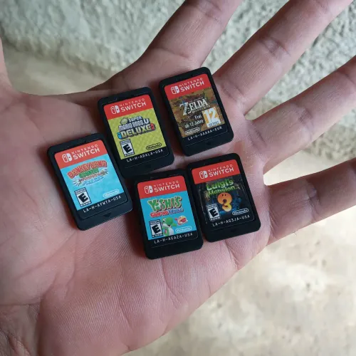 Cartuchos Nintendo Switch 
