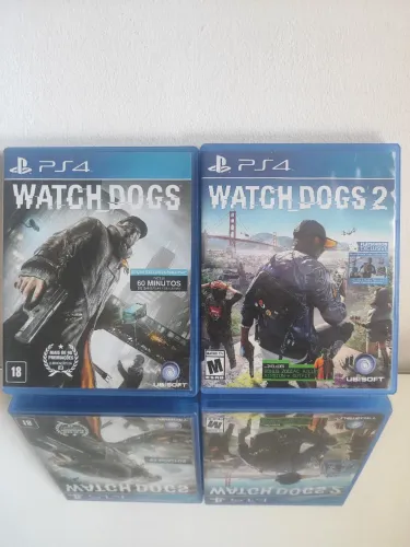 Watch Dogs 1 e 2 PS4