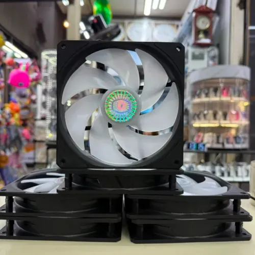 KIT FANS COOLER MASTER SICKLEFLOW 140MM ARGB + BRINDE