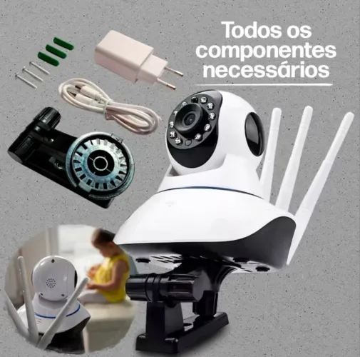 Câmera vídeo monitoramento entregamos 