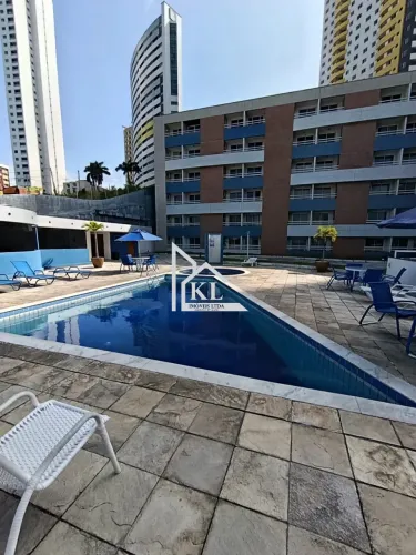FLAT CONFORTÁVEL E COMPLETO EM PONTA NEGRA - APENAS 4 MINUTOS A PÉ DA PRAIA!
