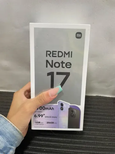 REDMI NOTE 17 PRETO 6/2567GB