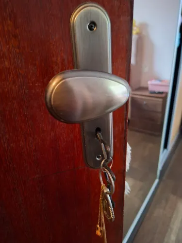 Portas com fechaduras