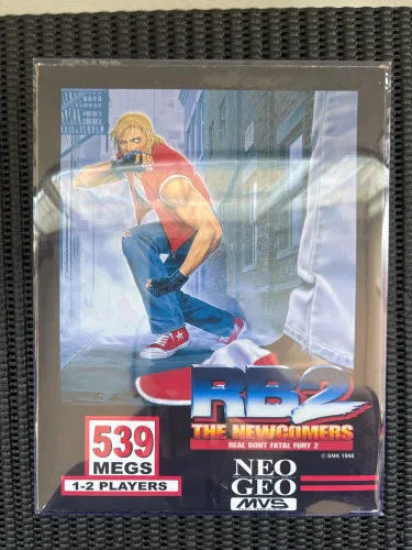 Jogo RB2 Neo Geo MVS ORIGINAL CAIXA RETRÔ