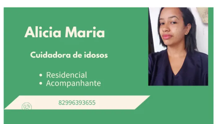 Cuidadora ou acompanhante hospitalar 