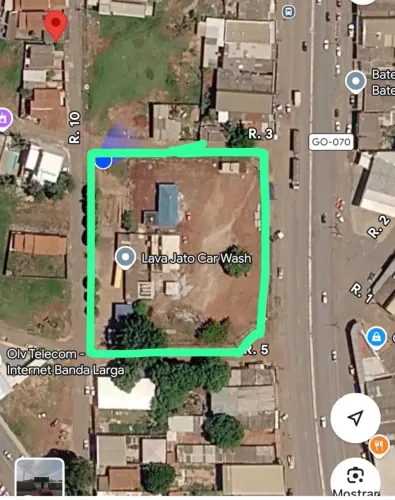 AREA DE 4.600 METROS EM GOIANIRA DE FRENTE PRA GO 0-70