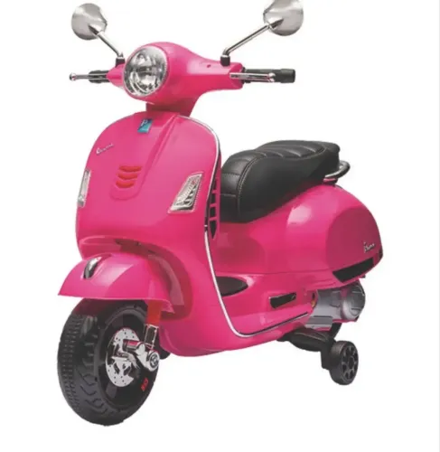 Moto elétrica infantil nova sem uso na caixa , cor rosa
