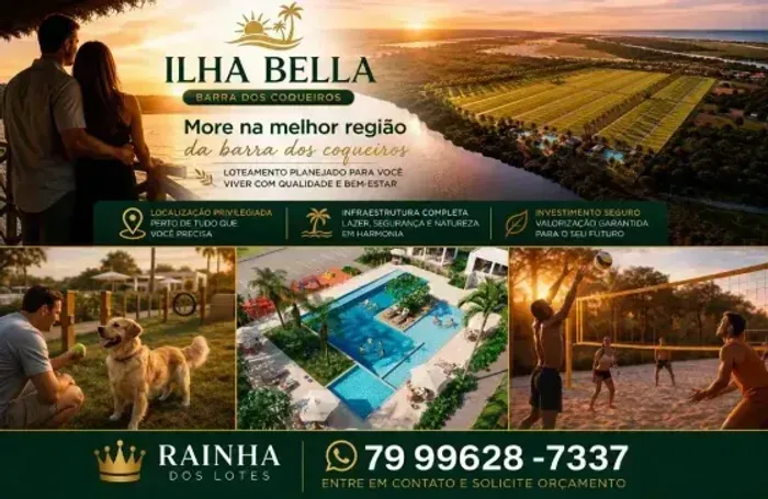 ILHA BELA residence com PLANO SEM JUROS - LANÇAMENTO Lotes PROMOCIONAIS - RAINHA DOS LOTES
