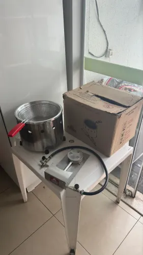 Tacho Fritador Gás Esmaltado