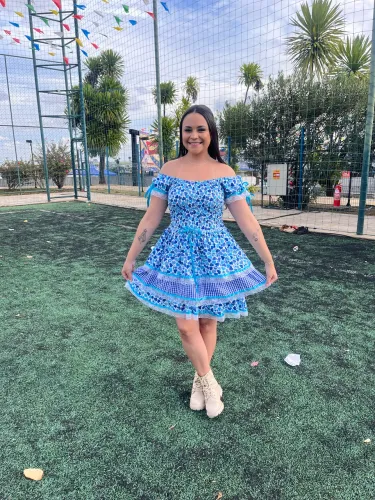 Vestido de festa junina 
