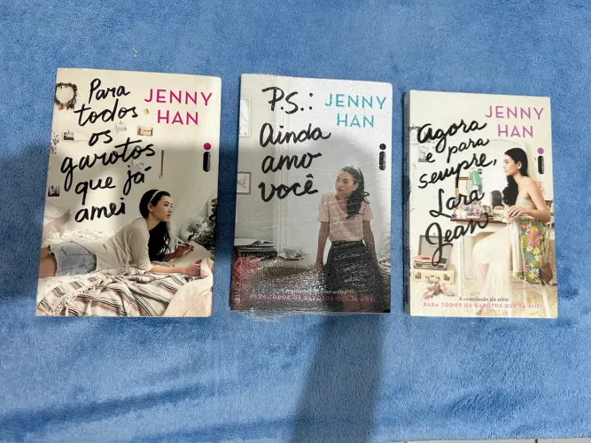 TRILOGIA DE LIVROS PARA TODOS OS GAROTOS QUE JA AMEI
