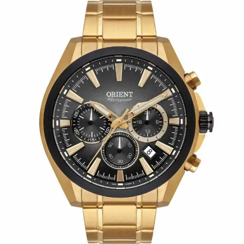 Relógio Orient Masculino Chronograph MGSSC045G1KX com caixa