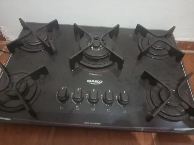 Fogão Cooktop 5 bocas