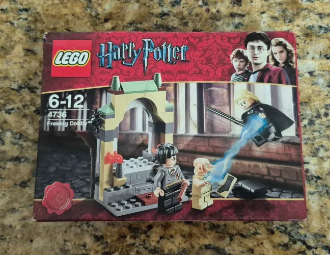 Lego 4736 Harry Potter - Freeinh Dobby -Original - Fechado -Raro 