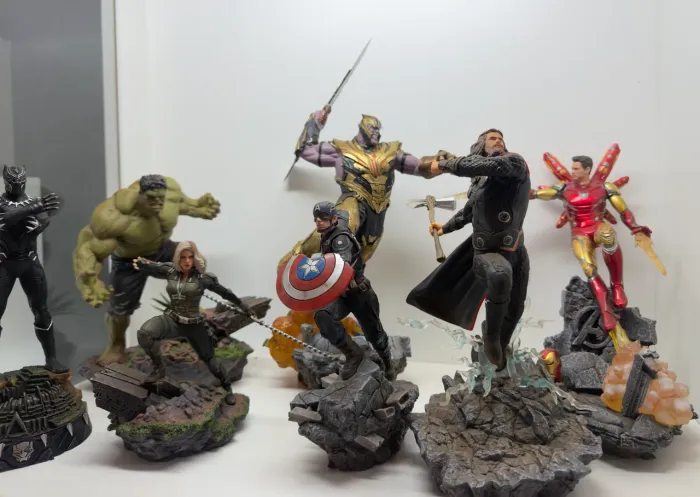 Bonecos Vingadores Iron Studios - Reservados Parte 1