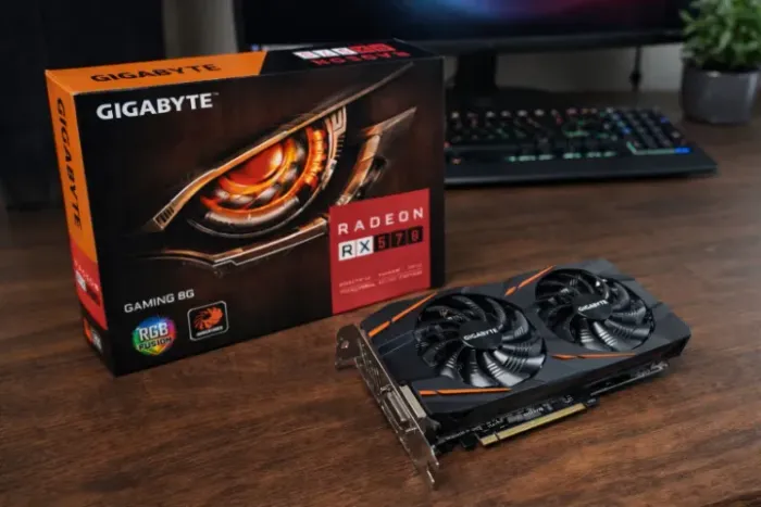 Placa de Video RX570 Gaming 8Gb Gddr5