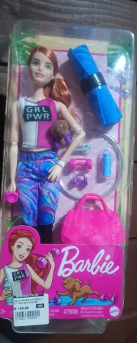 Boneca Barbie academia lacrada