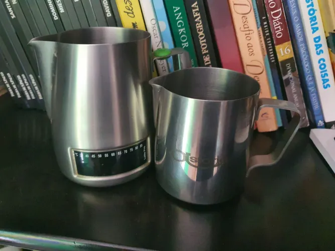 Conjunto de leiteiras pitcher inox