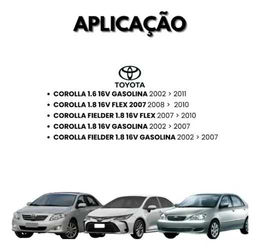 Bomba de Óleo Original corolla / fielder 2002 a 2011