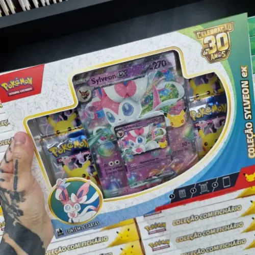 Coleção Sylveon EX Celebração de 30 anos Pokémon