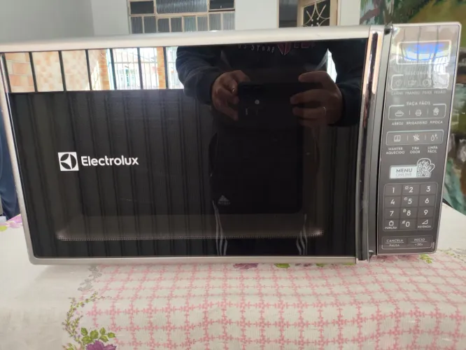 Microondas Electrolux Espelhado,27 litros, entrego e garantia 