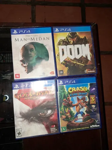 Jogos PS4 - a partir de R$60,00