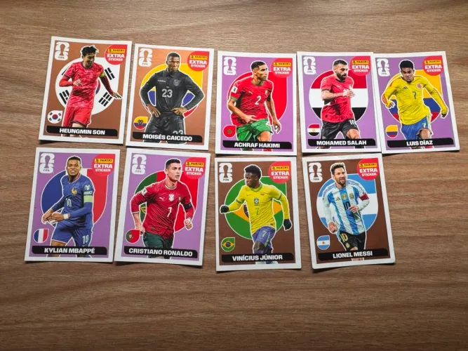 Figurinhas extra sticker legend copa 26