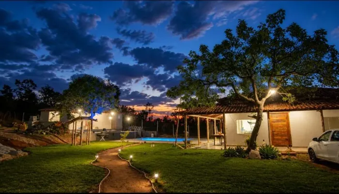 SÍTIO COMPLETO COM PISCINA, SAUNA E ÁREA GOURMET - SANTANA DE PIRAPAMA