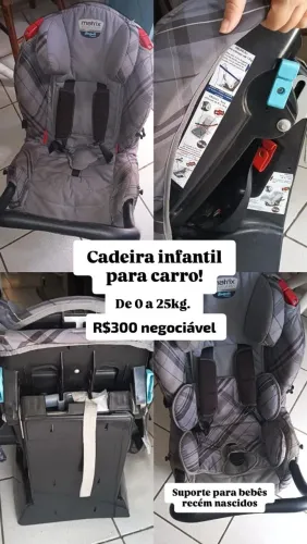 Cadeira infantil para carro