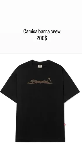 Camiseta barra crew 