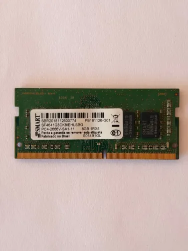 Memória Smart 8GB DDR4 PC4-2666V