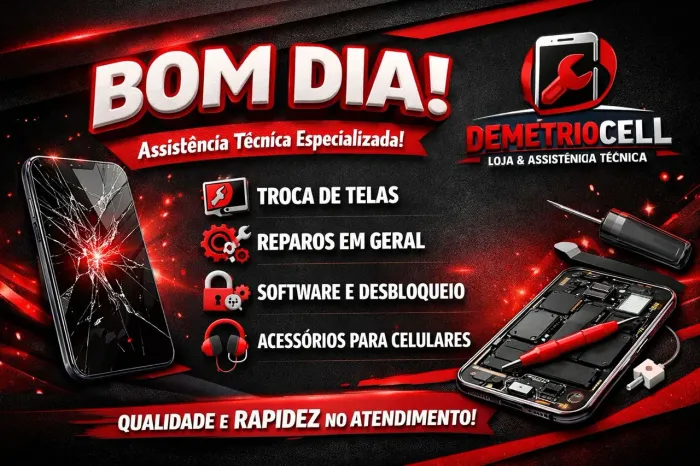 Assistência Técnica de celular DemétrioCell 