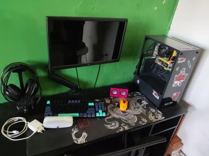 Computador Gamer RYZEN 5 5600GT | 16GB RAM | SSD 480GB - ALTO DESEMPENHO