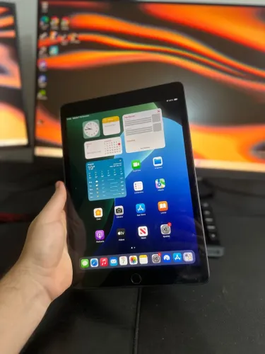 Ipad 7 32gb cinza espacial com caneta