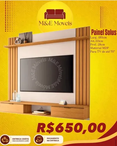 Painel para tv de até 70 com entrega grátis
