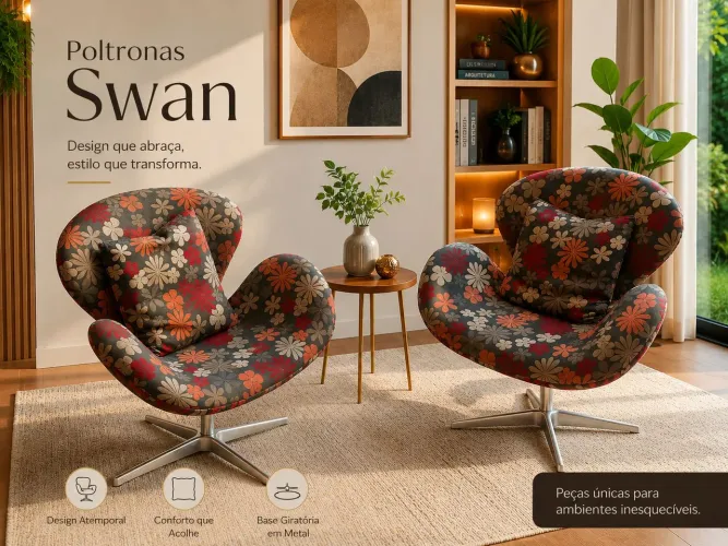 Duas Poltronas Swan