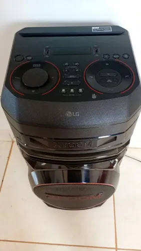 Torre de som LG rnc5 nova na cx som de potência 1.200 parcelo