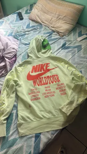 Blusa nike word verde
