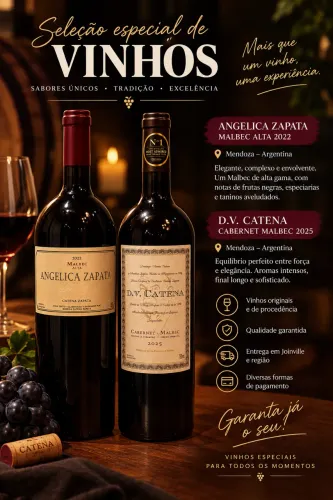 Vinhos selecionados