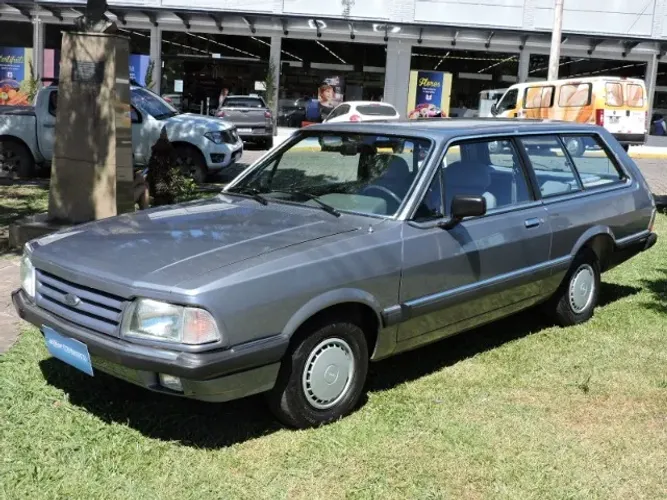 Ford Belina GLX 1989 Azul Matisse Original Muito Integra