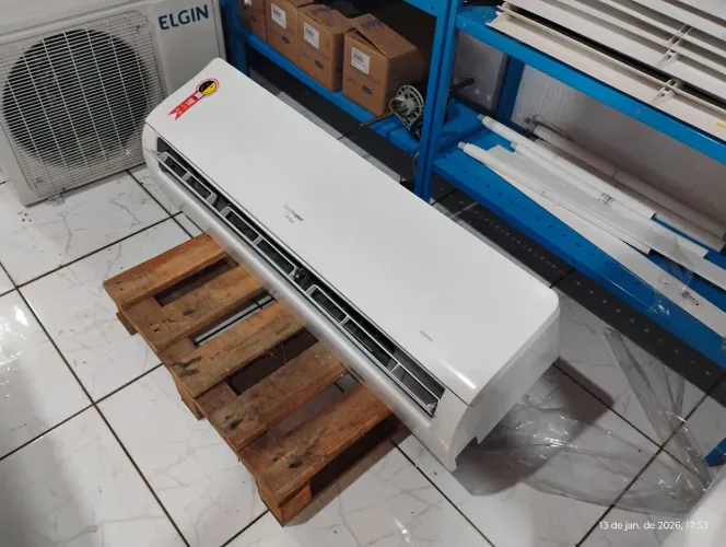 AR CONDICIONADO COMPLETO SPRINGER MIDEA 24000BTU 220V FRIO MOD 42AGCA24M5 INVERTER