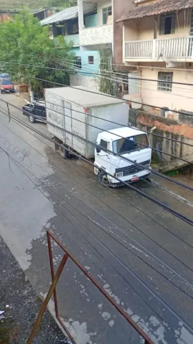 Caminhão trabalhando 